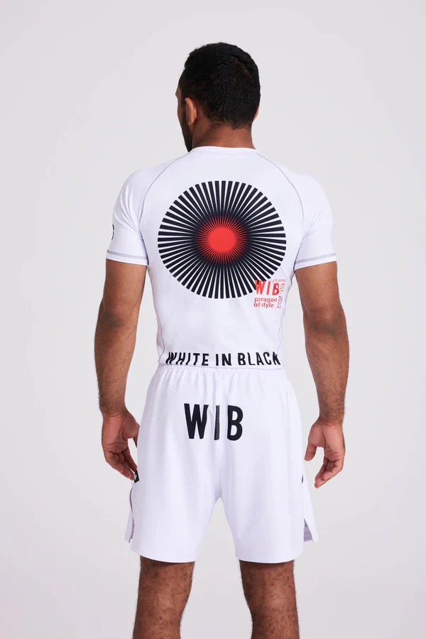 COLL1: White Rash Guard Regular