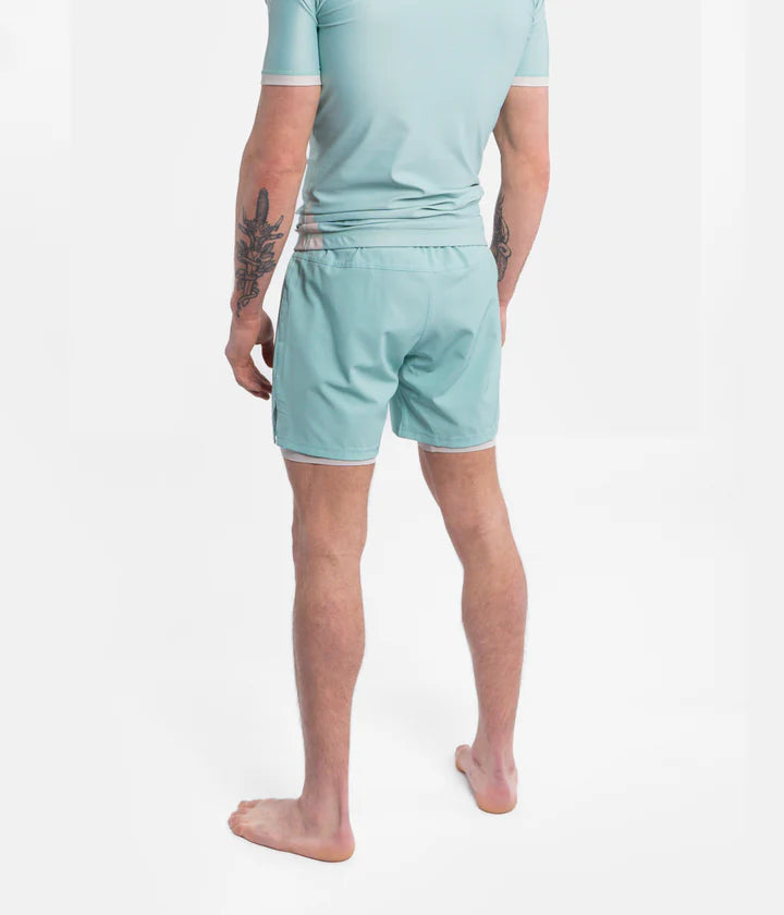 Academy+ Mint Hybrid Shorts