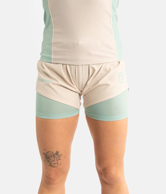 Academy+ Bone Women's Hybrid Shorts