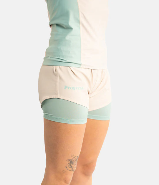 Academy+ Bone Women's Hybrid Shorts